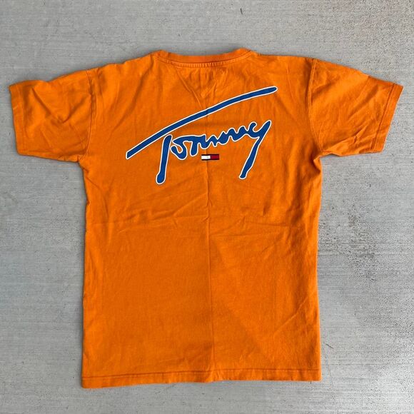 Tommy Hilfiger Orange Shirt - Picture 1 of 6